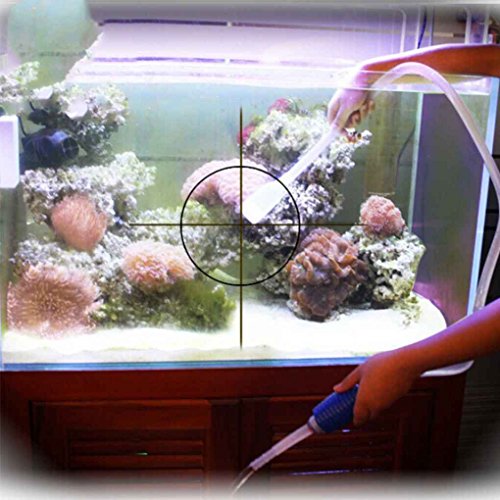 Aquarium Clean Vacuum Water Change Gravel Cleaner Fish Tank Siphon Pump Cleaning Tool MuLuo