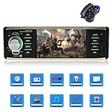 4.1 Inch single Din Car Stereo with Bluetooth Car MP5 Player FM Radio Car Audio Bluetooth Support Streering Wheel Control and Rear View Camera