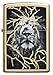 Zippo Lightening Lion Design Pocket Lighter