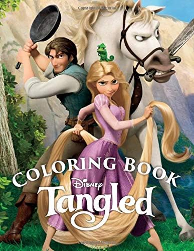 TANGLED Coloring Book: 49 Exclusive Illustrations