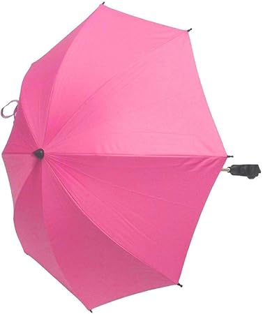 pink pram parasol