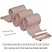 Cbin Quick Release Bracelet - Choice of Color and Width 14mm / 16mm / 18mm / 20mm / 22mm / 24mm Stainless Steel Fully Magnetic Closure Milanese Watch Bands for Men and Women (16mm /, Rose gold)