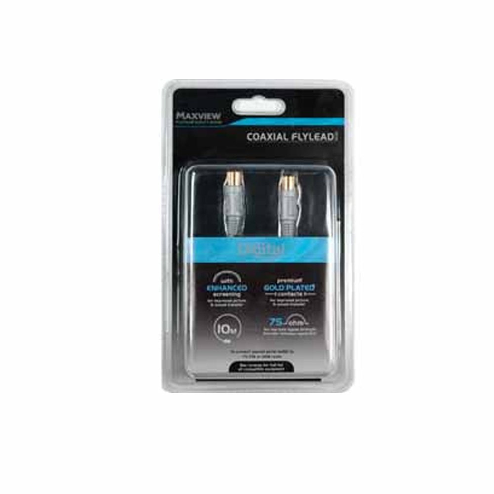 Maxview 10 m 75 Ohm Digital Coaxial Flylead