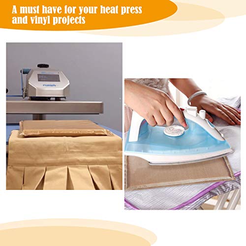 Heat Press Pillow NODDWAY Heat Transfer Pillow Set with 4PCS NonStick