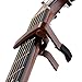 Acoustic Guitar Capo, BoNing Single Handed Quick Change Capo for Guitars Ukulele Banjo Mandolin Bass (Rosewood)