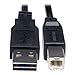 Tripp Lite Universal Reversible USB 2.0 Hi-Speed Cable (Reversible A to B M/M) 1-ft.(UR022-001) primary