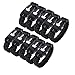 Balight Outdoor Survival Bracelet Cord Paracord Flint Fire Starter Scraper Whistle Gear Kits,Set of 1\2\5\10
