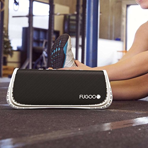 FUGOO-Style-XL-Portable-Rugged-Waterproof-Wireless-Bluetooth-Speaker-35-Hrs-Battery-Life-with-Built-in-Speakerphone-SandBlack