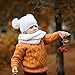 FURTALK Kids Winter Pom Pom Hat -Soft Warm Beanie Knit Hats Scarf Set for Baby Toddler Children Original (Age 1-5 Years)