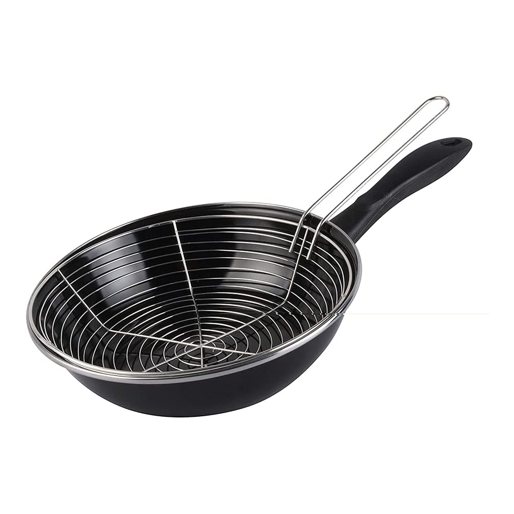 MAGEFESA 01102881 - Deep Pan Fryer, Diameter 26, Black
