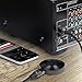 FosPower (15 Feet) 24K Gold Plated Toslink to Mini Toslink Digital Optical S/PDIF Audio Cable with Metal Connectors & Strain-Relief PVC Jacket