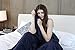 YnM Exclusive Weighted Blanket, Soothing Cotton, Smallest Compartments with Glass Beads, Bed Blanket for One Person of 140lbs, Ideal for Twin/Full Bed (48x72 Inches, 15 Pounds, Navy)