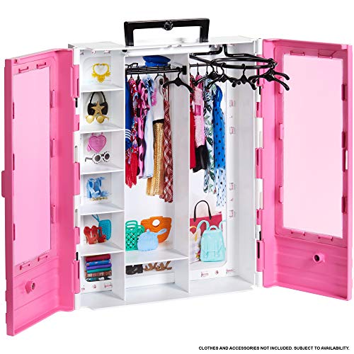 Barbie GBK11 - Traum Kleiderschrank, tragbares Modespielzeug für Kinder von 3 bis 8 Jahren – Bild 5