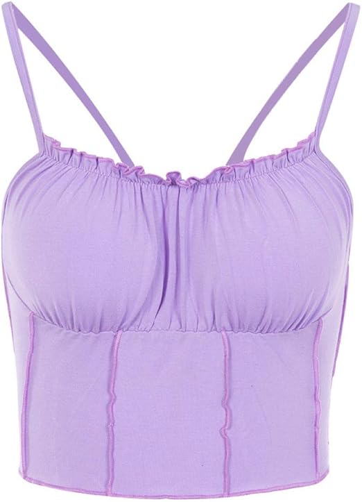 HOSD Sexy Intrigante pequeña Honda Xia Yizi Hombro Hongo Chaleco Ropa
