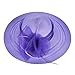 Womens Wide Brim Floral Feather Church Dress Sun Hat A340