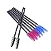 eBoot 200 Pieces Multicolor Disposable Mascara Wands Eyelash Brushes Eye Lash Makeup Applicators Brush Kit