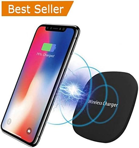 10W Fast Wireless Charger—Iphone x Charging Pad iPhone 8 / 8 Plus,Samsung Galaxy Note 8 / S8 / S8 Plus, S7 / S7 Edge,Nokia Lumia 820,1020,1520 ,Nexus 4/5/6/7,All Qi-Enabled Devices