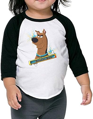 XJBD Kids Scooby Doo 3/4 Raglan T Shirt