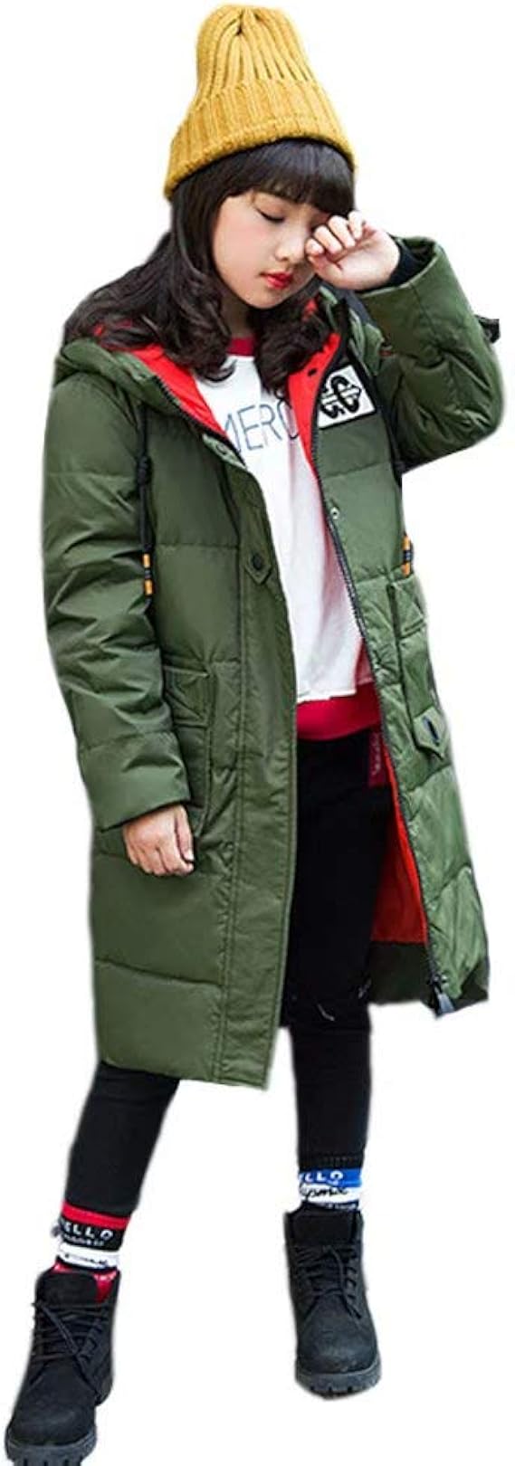 Amazon Trysimple ダウンコート 女の子 ダウンジャケット キッズ ガールズ 子どもダウンコート フード付き 防寒服 軽量 保温 秋冬アウター Bjlc 1718 コート ジャケット 通販