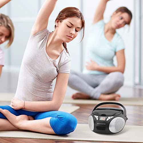 2 Magnavox+MD6924+CD+Boombox+Black