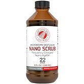 Nano Scrub by Silver Fern Brand - 1 Bottle - 48 Servings - Frequency Activated Nano Ag4O4 - Liquid