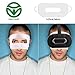 3D VR Headset Foldable, Topoint 3D VR Glasses Lightweight Portable Virtual Reality Goggles for iPhone 7/7Plus/6s/6s Plus,Smartphones in 4.7-6.0 inch(with 5 free disposable eye mask)