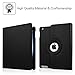 Fintie iPad 2/3/4 Case - 360 Degree Rotating Stand Smart Case Cover for Apple iPad with Retina Display (iPad 4th Generation), The New iPad 3 & iPad 2 (Automatic Wake/Sleep Feature) - Black