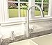 Ultimate Kitchen™ – Built-in FOAMING Soap Dispenser for Kitchen and Bathroom Countertop | Stainless Steel Foam Soap Pump with 17oz Under Counter Bottle | Installs Quickly | Satin Finish