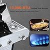 RINKMO-Gas-Grill-2020-Upgrade-670-sq-inch-3-Burner-36000-BTU-per-Hour-Input-Stainless-Steel-Liquid-Propane-Grill-Movable-BBQ-Grills-with-Side-Burner-Cart-Style