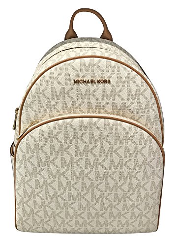 Michael michael kors abbey jet set large leather backpa…