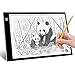 Tracing Light Box for Drawing - Stepless Adjusted & Eye Protected A4 Light Up Tracing Pad for Diamond Painting Sketching Animation X-Ray Viewing, LED Box Tracer for Kids Artist
