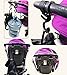 Attmu 2 Pack Stroller Hooks, Multi Purpose Stroller Hook, Perfect Stroller Accessories Clips On Any Baby Stroller Travel Systems, Secure Purses, Diaper Bags, Shopping Bags and Lots More