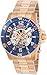 Invicta Men's 22605 Objet D Art Analog Display Automatic Self Wind Rose Gold Watch