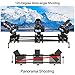 ASHANKS Motorized Camera Slider with Controller, Timelapse and Focus Track Shot Video Recording for DSLR Cameras. 80cm/31