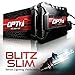 OPT7 Blitz 55W 9006 HID Kit - 5X Brighter - 4X Longer Life - All Bulb Colors and Sizes - 2 Yr Warranty [5000K Pure White Xenon Light]