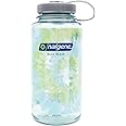 Nalgene Wide Mouth Water Bottle, Spring Green, Tritan Material, Loop Top