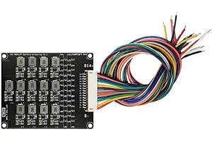 Gorilley Active Balancer 1.2A Equalizer 14S Li-Ion Lifepo4 Transfer Board LTO Lithium Battery 14S