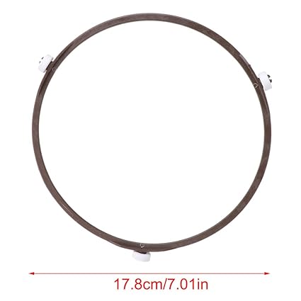 Bandeja giratoria redonda para horno de microondas, con soporte ...