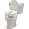 NOVA Medical Products Toilet Seat Cushion and Riser, 4” Padded Toilet Seat Attachment Cover, For Standard and Elongated Toile
