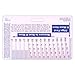 EKG Ruler Horizontal Badge ID Card Pocket Reference Guide ECG