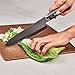 Kyocera Advanced Ceramic LTD Series Chef Knife with Handcrafted Pakka Wood Handle, 7-Inch, Black Blade