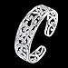 KACON Sterling Silver Bangle Bracelet, Fashion Simple Open Bangles Cuff bracelets for Women