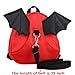 Fvstar Baby Safety Backpack Kids Anti Lost Harness Bag with Leash and Adjustable Belts for 1-3 Years Kids (7.9 x 7.9 x 2.8 inch, Red)