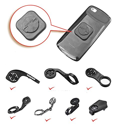 Portsys Bike Bracket Mount Phone Stick Adapte for Garmin Edge GPS Computer mount holder
