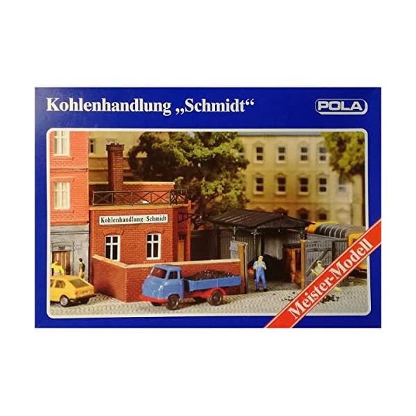 modellbahn-exklusiv Kohlenhandlung Schmidt Pola 155, Spur H0, 1:87