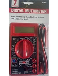 Harbor Freight   Multímetro digital con 7 funciones