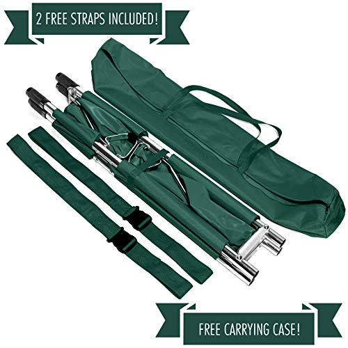 1 Folding+Stretcher+Aluminum+Portable+Transport