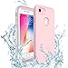iPhone 8 Case, iPhone 7 Waterproof Case Compatible, ZVEproof Full Body Shockproof Snowproof Dirtproof Cover for Swimming Snorkeling iPhone 8/iPhone 7-4.7 inch (Pink)