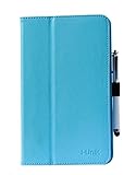 i-UniK CASE for 2015 Kurio Xtreme 2 Kids tablet Kickstand [Bonus Stylus] (Light Blue)