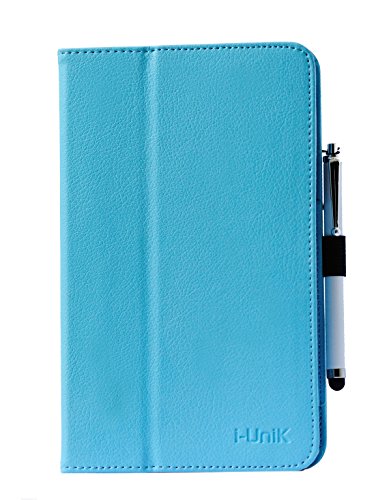 i-UniK CASE for 2015 Kurio Xtreme 2 Kids tablet Kickstand [Bonus Stylus] (Light Blue)